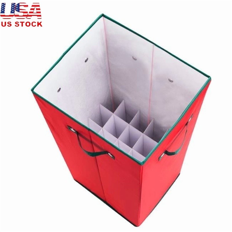 Wrapping Paper Storage Box Organizer Holds 20 Rolls Vertical Gift Wrap Container