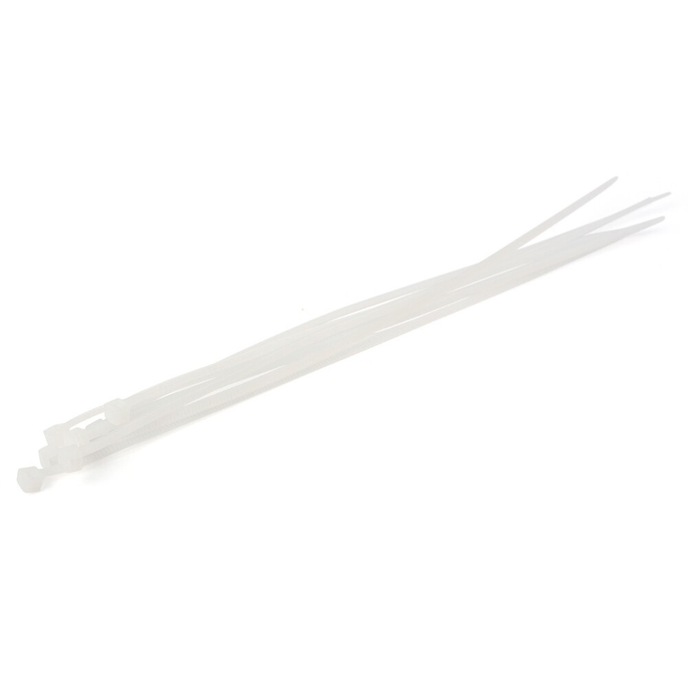 8" inch 1000 PCS Pack Network Cable Cord Wire Tie Strap Zip Nylon White US