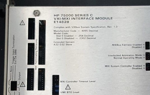 HP E1482B VXI-MXI INTERFACE MODULE