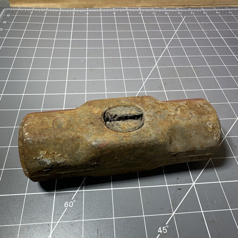 Vintage 8 Lb. Sledge Hammer Double Faced Head