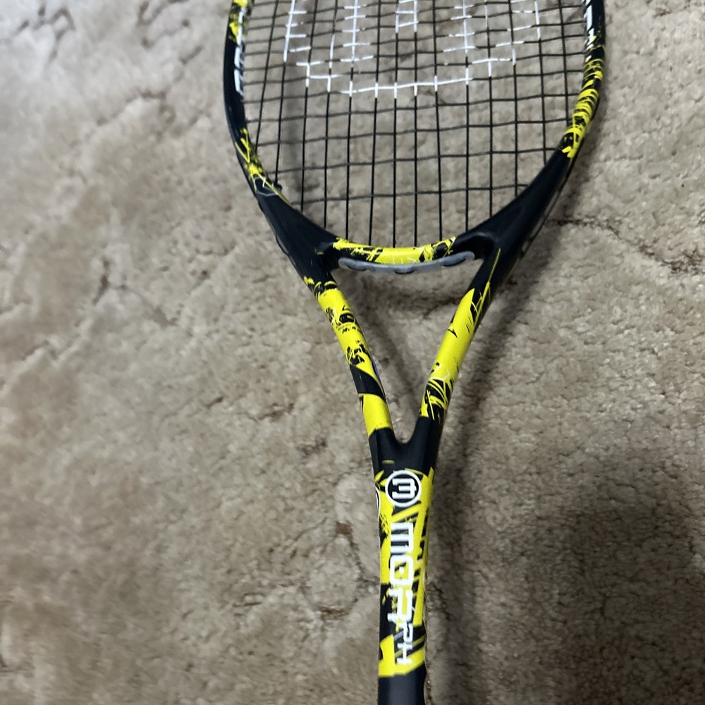 Mor Squash Racquet Morph 125g 100% Carbon Needs Grip