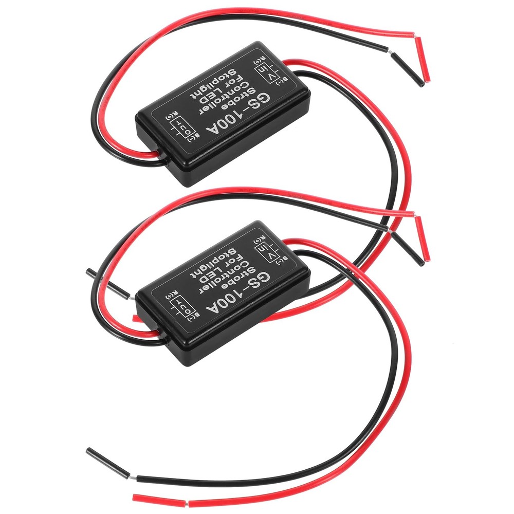 2pcs Flash Strobe Controller Car Flasher Module for Brake Light Tail Stop Light