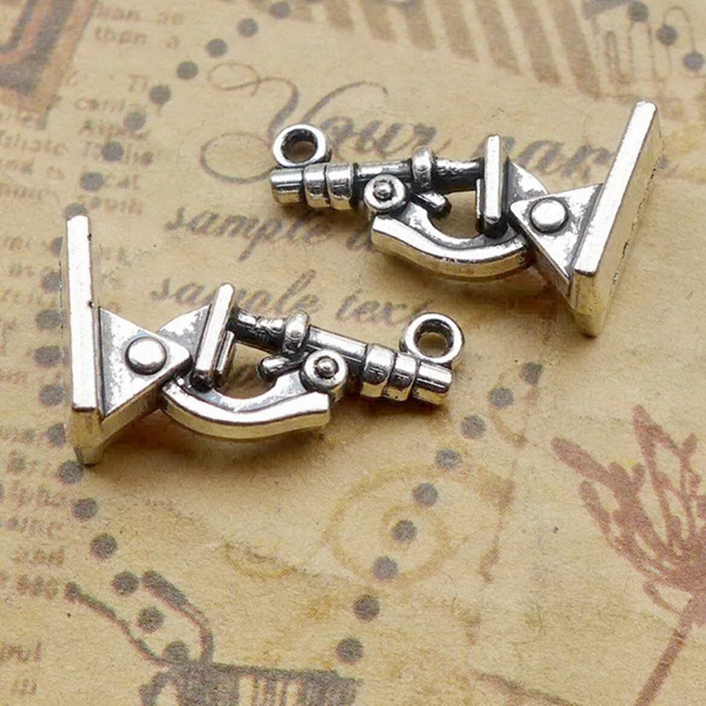 12PCS or 30PCS, Antique Silver 3D MICROSCOPE Charm Pendant, Science Charm Penda