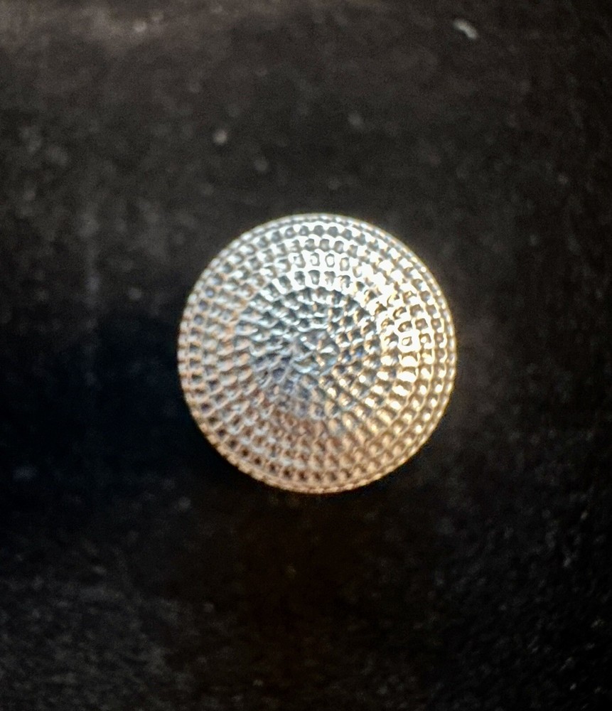 Vintage Sterling Silver Thimble 10