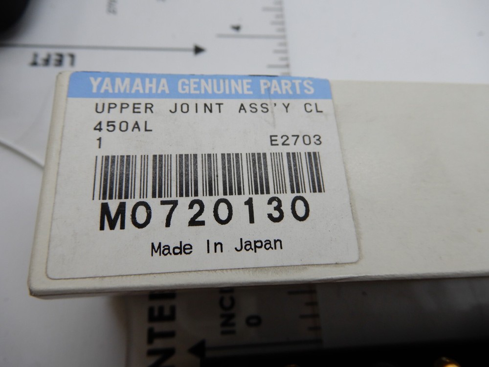 Yamaha UPPER JOINT ASSEMBLY YCL-450A