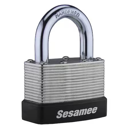 Ccl 436L Combination Padlock, Bottom, Black/Silver