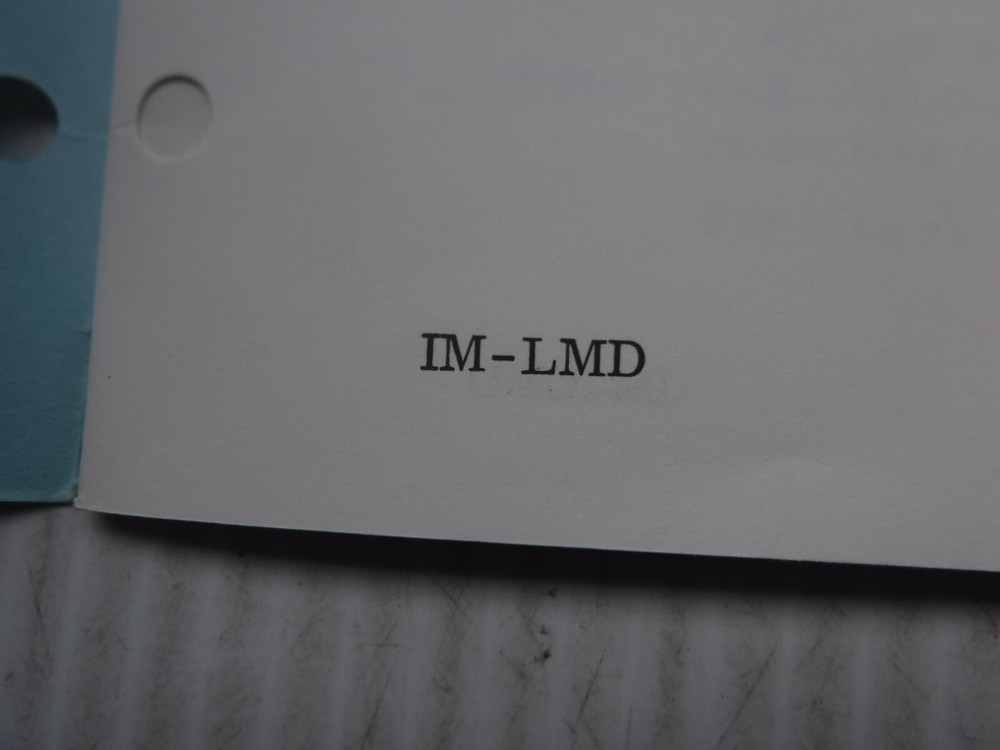 Lambda LM D Package Regulated Power Supplies Manual IM-LMD