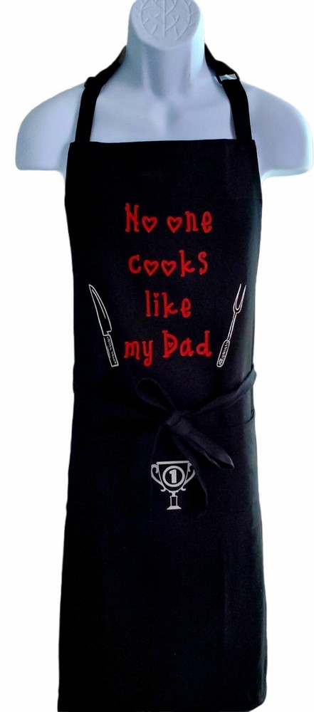 Apron Noone Cooks Like Dad