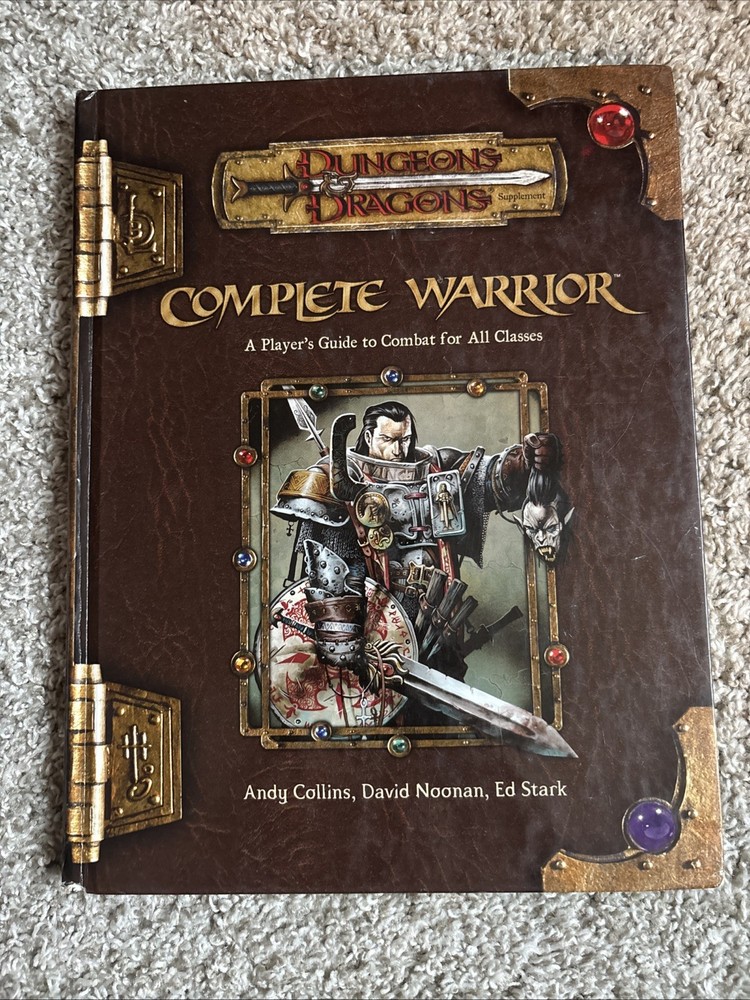 Dungeons & Dragons Supplement Complete Divine & Complete Warrior RPG Rulebook