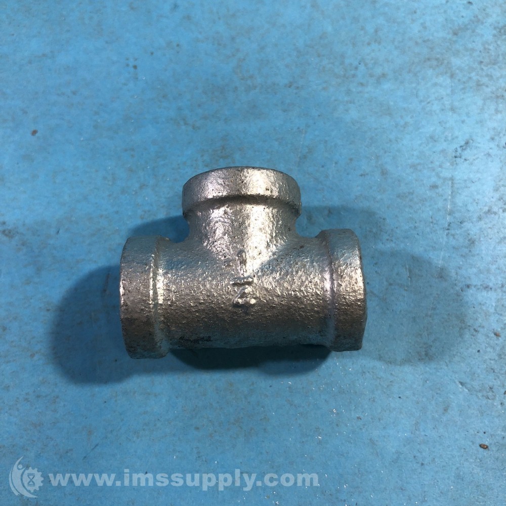 1/4" Galvanized Steel Pipe Tee FNIP