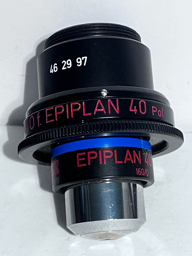 Zeiss INKO Epiplan 40X Reflected Light Microscope Objective 462004-9901