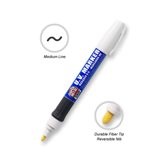 Ultraviolet UV Jumbo Oil-Based Marker [3 PACK]