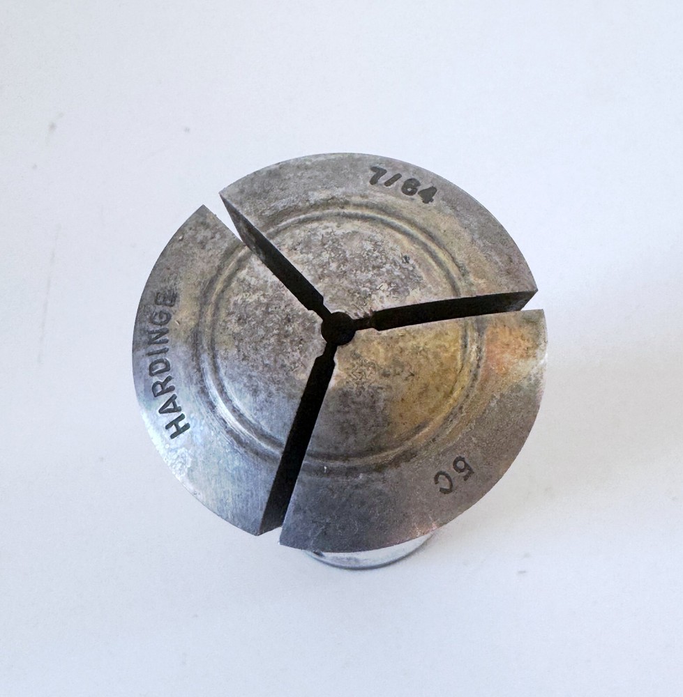 7/64" HARDINGE 5C Round Collet External Threads Only .109375" USA