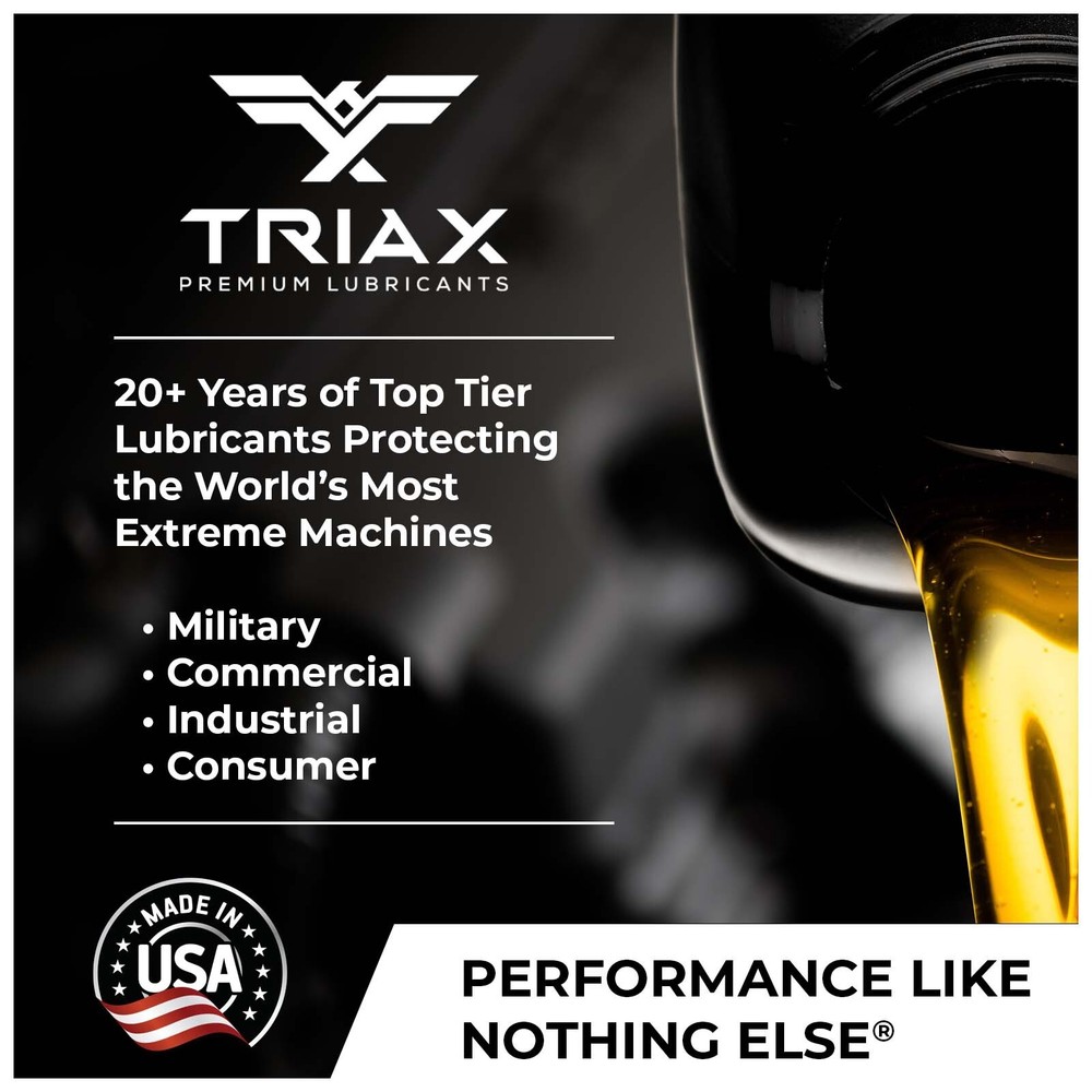 TRIAX Agra Plus ESP 15W-40 CK-4 API CK-4 Diesel Engine Oil (5 Quart - 3 Pack)