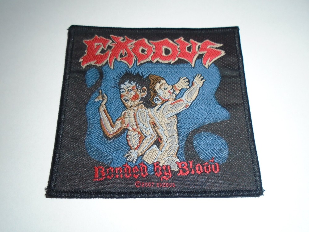EXODUS BONDED BY BLOOD WOVEN PATCH