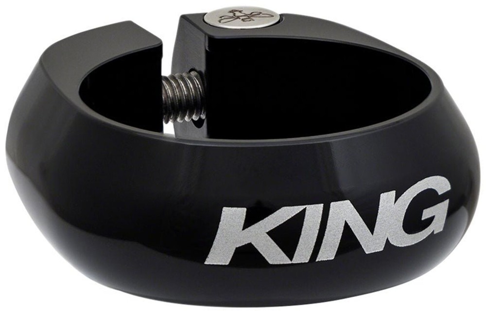 Chris King Seatpost Clamp - 31.8mm Bolt-On Black