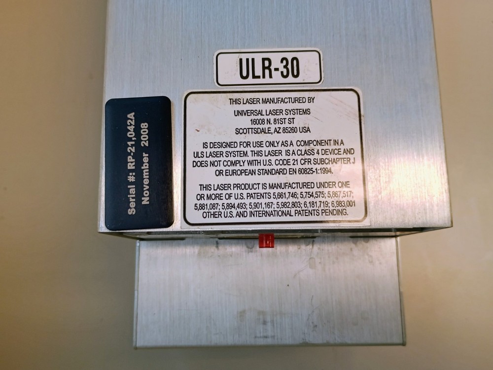 UNIVERSAL LASER SYSTEMS UL-30 CO2