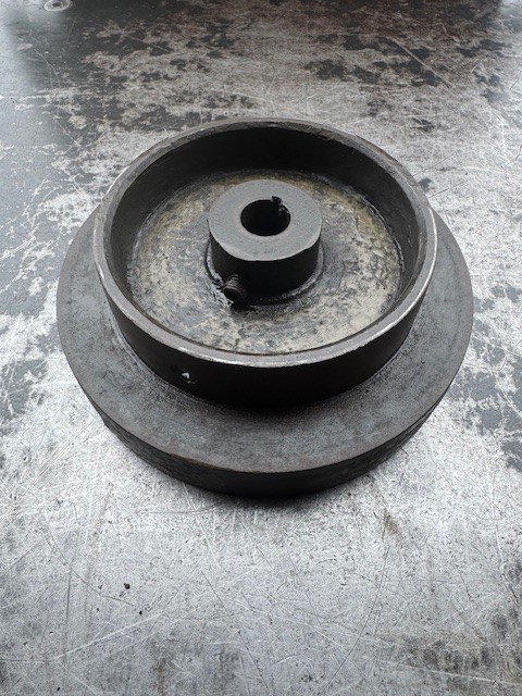 Antique Flat Belt Countershaft Step Cone Pulley Drill Press Lathe
