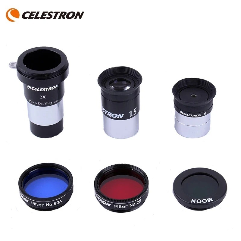 Celestron ASTROMASTER ACCESSORY KIT 1.25” Includes Eyepiece Filter Barlow Lens