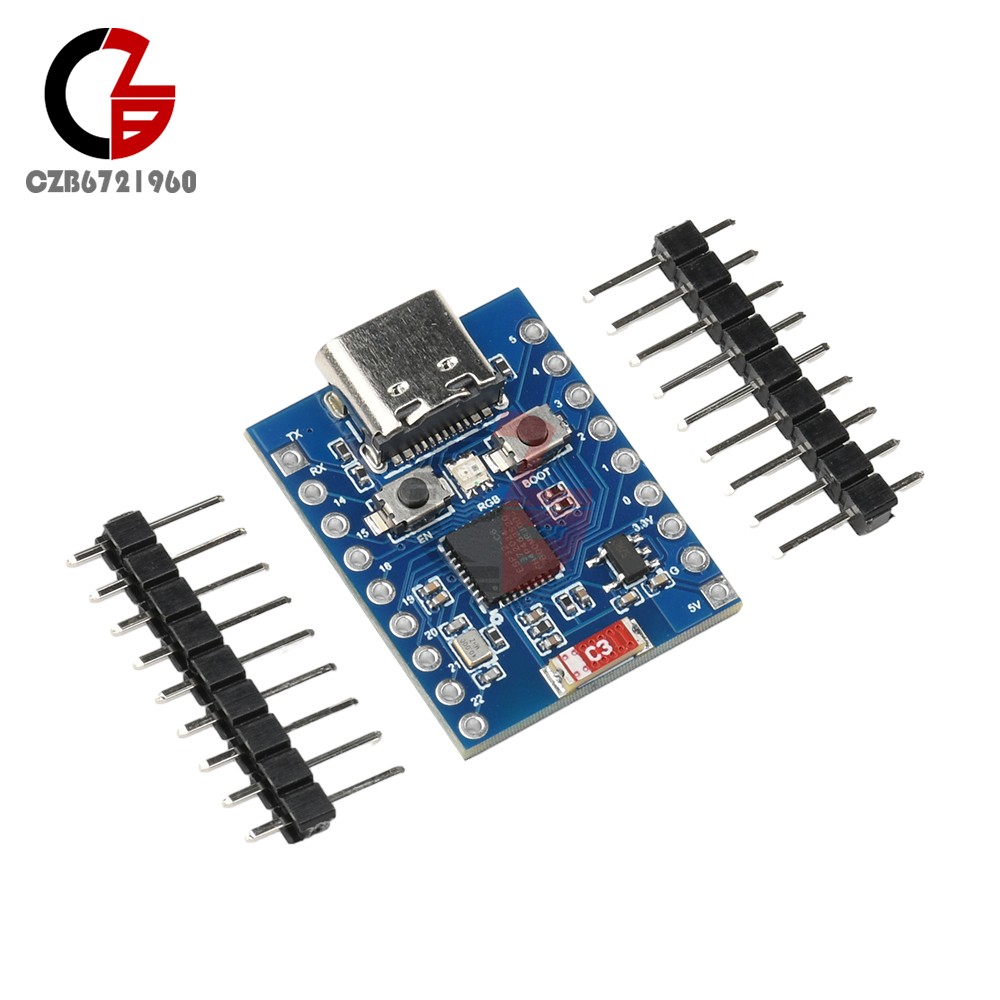 1-10PCS ESP32-C6 TINY Mini Development Board ESP32-C6FH4 WIFI Bluetooth Module