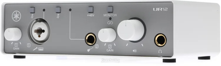 Yamaha UR12-MK3 USB-C Audio Interface - White
