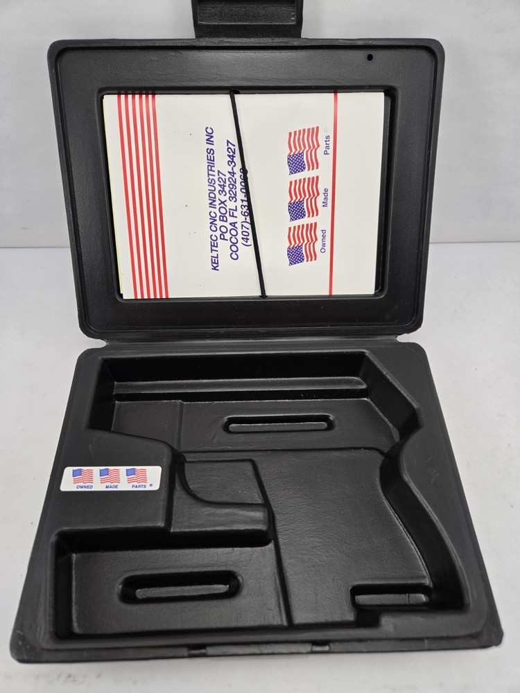 Used Oem Keltec Kel-tec P40 Pistol Hard Case Box Black Plastic