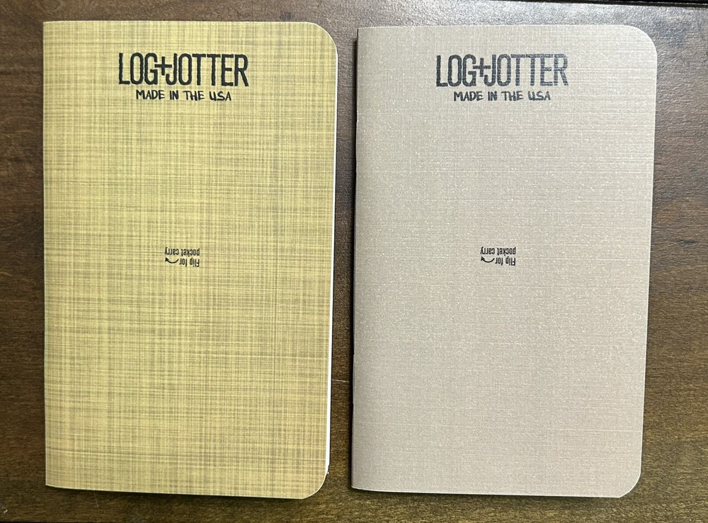 Log + Jotter Dot Graph Notebook Set Of 2 Hunter + Gather 2021
