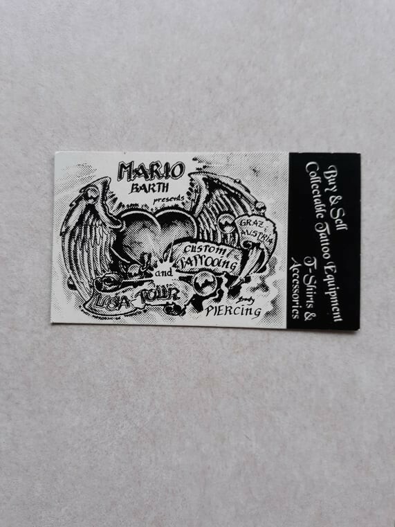 Mario Barth Business Card