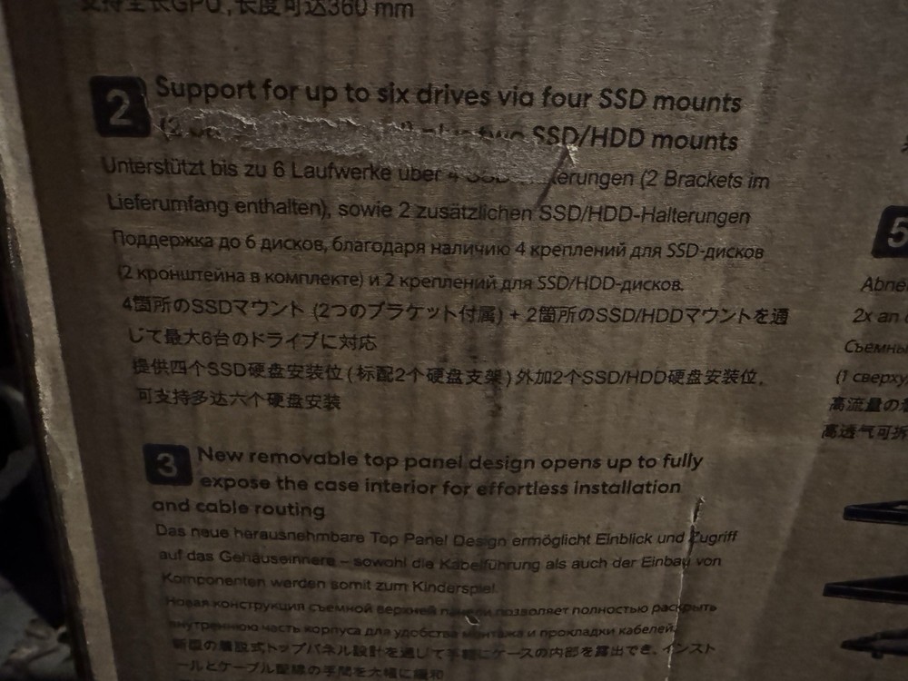 Fractal Define 7 Compact Black Computer Case See Pics