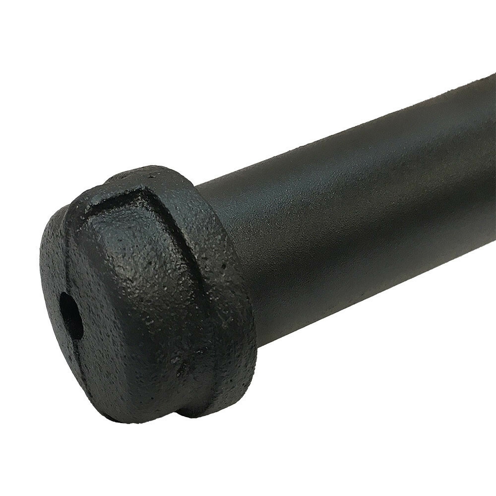 4 Pc Shelf Support Pipe Style Faceout For Wall Mounted 6"- 1/2 " Pipeline Black