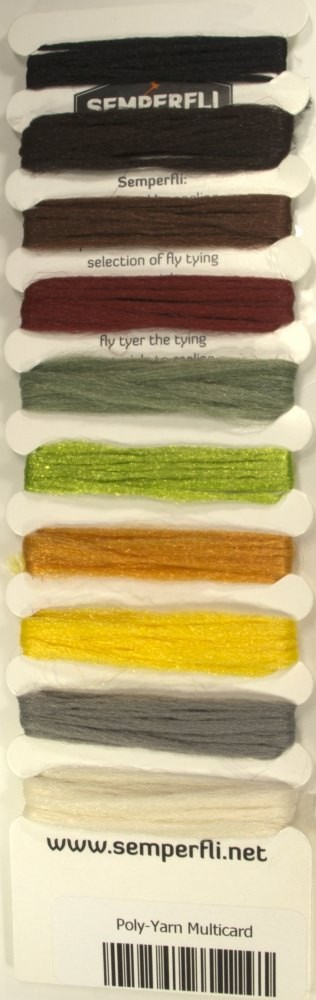 Semperfli Polyyarn Multicard  - Polyarn