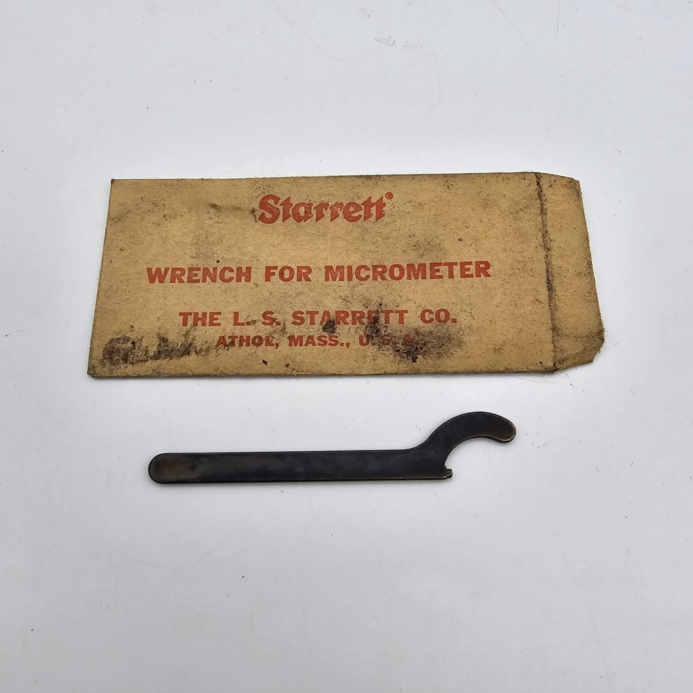 Starrett Micrometer Wrench