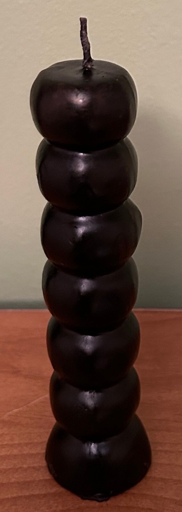 Black 7-Day 7-Knob Ritual Spell Candles!