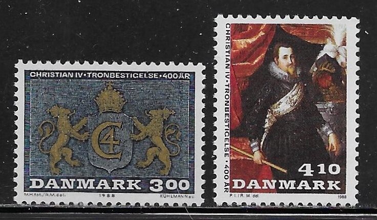 Denmark Scott #'s 847 - 848 MNH