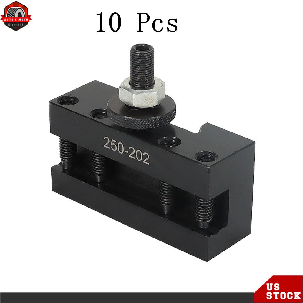 10Pack BXA 250-202 #2 Quick Change Turning Facing & Boring Tool Post Holder