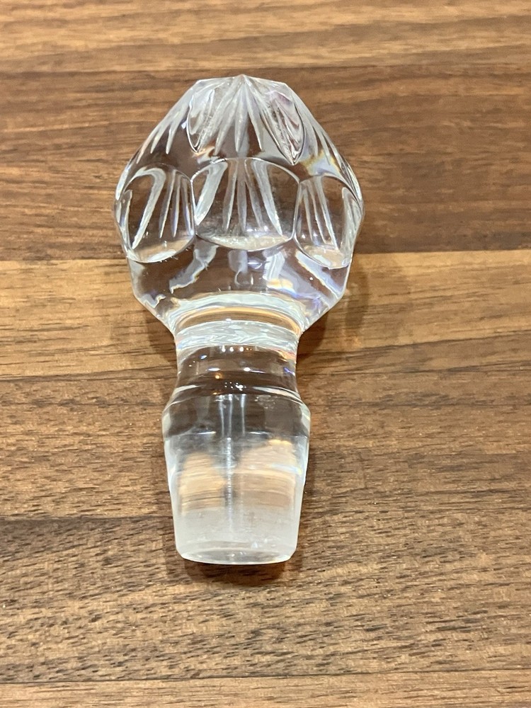 Vintage Cut Crystal Perfume Bottle