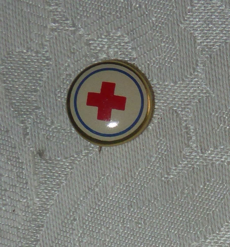 Vintage American Red Cross Button