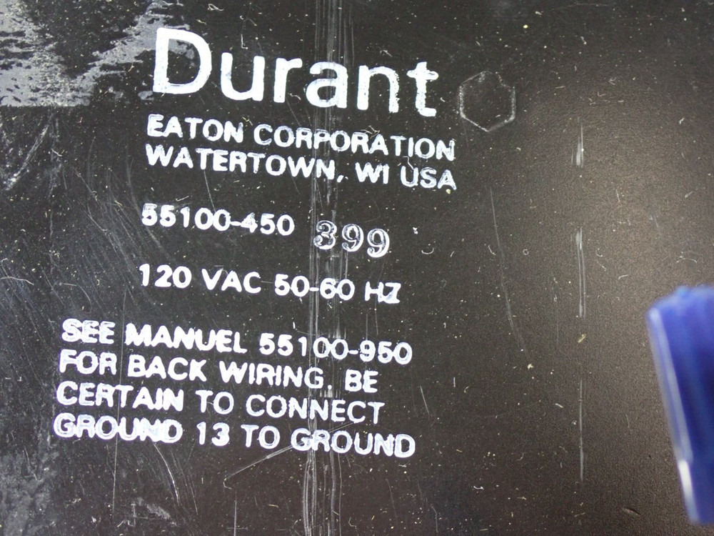 DURANT 100 SOLID STATE COUNTER USED 85100-450