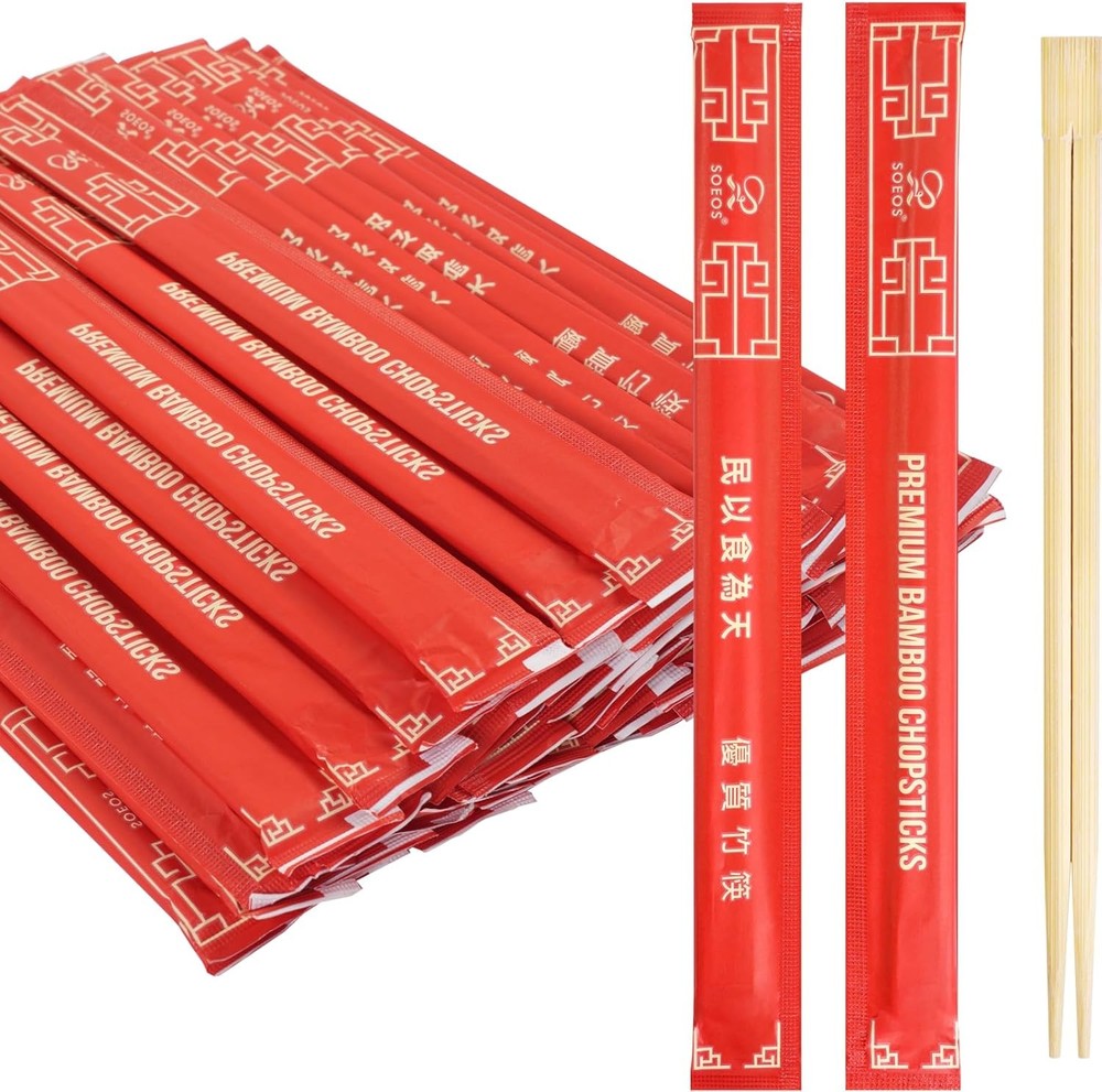 Chopstis Disposable, Approx. 100 Sets, UV Treated Premium