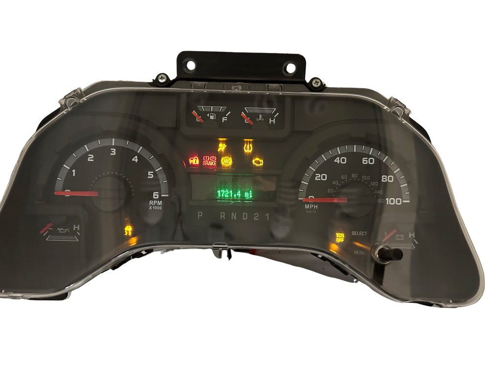 Speedometer Instrument Cluster 2011 Ford E150/E250/E350 Van Gauges 1,721 Miles