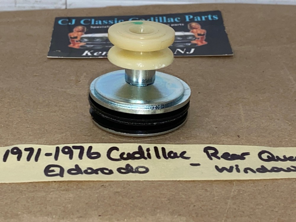 NEW 1971-1976 Cadillac Eldorado REAR QUARTER WINDOW ROLLER SUPPORT GUIDE