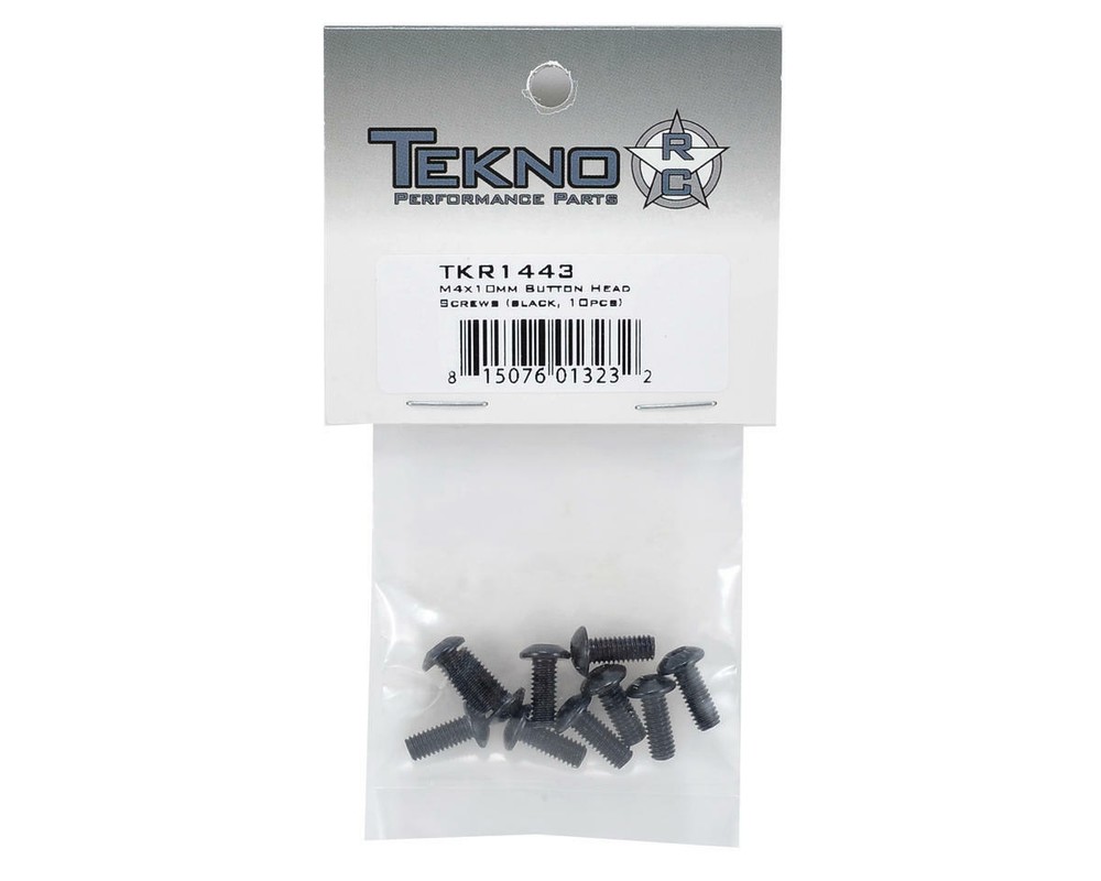 Tekno RC 4x10mm Button Head Screw (10) [TKR1443]