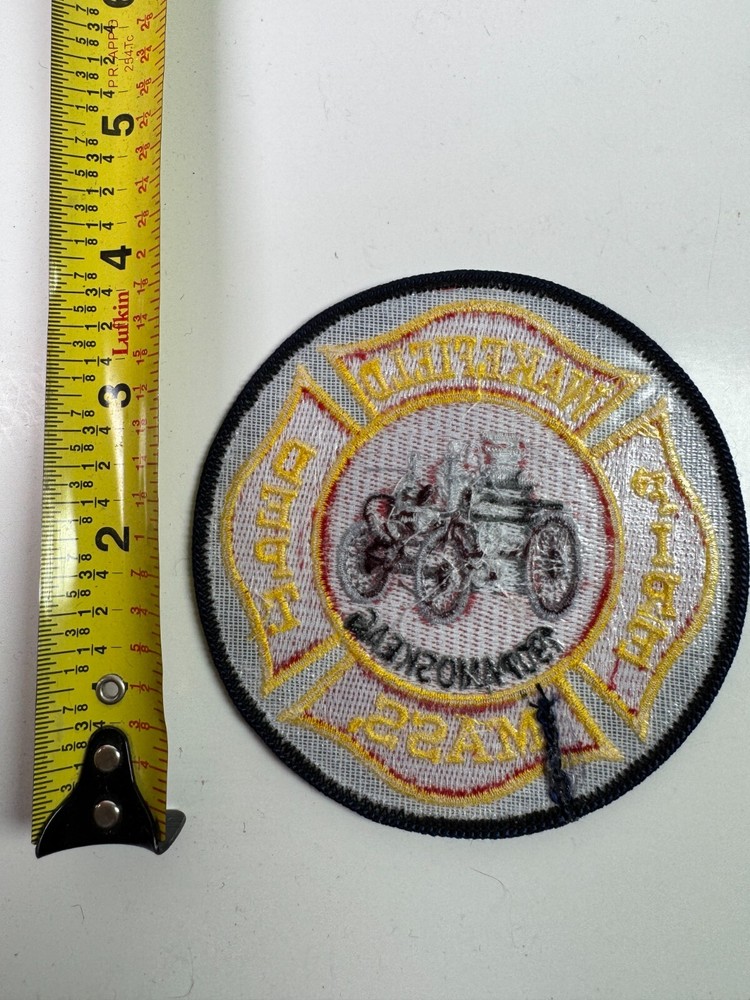 Wakefield Fire Massachusetts MA Patch G7