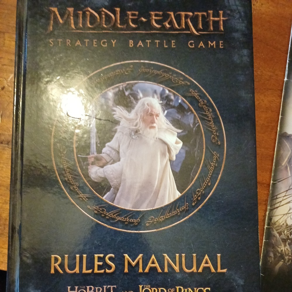 Games Workshop Middle-earth Strategy Battle Game Rules Manual