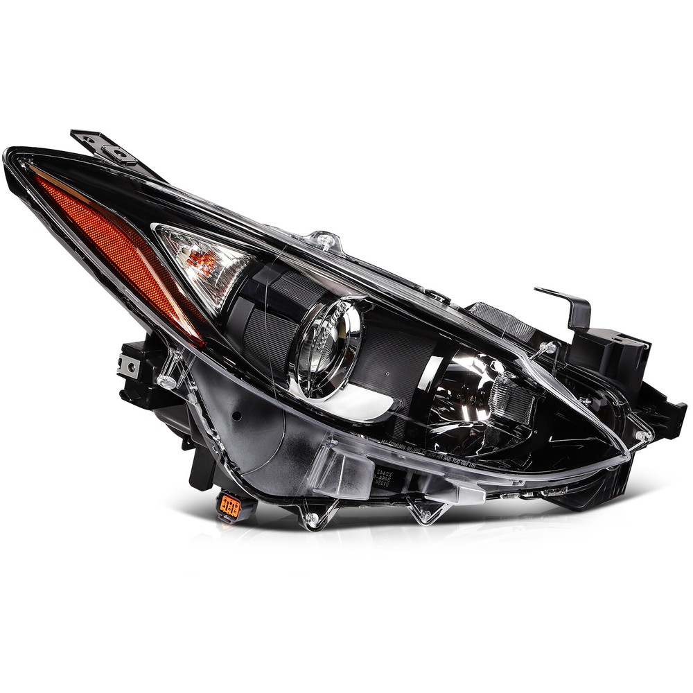 Left+Right Headlights Assembly For 2016-2014 Mazda 3 Pair w/Projector