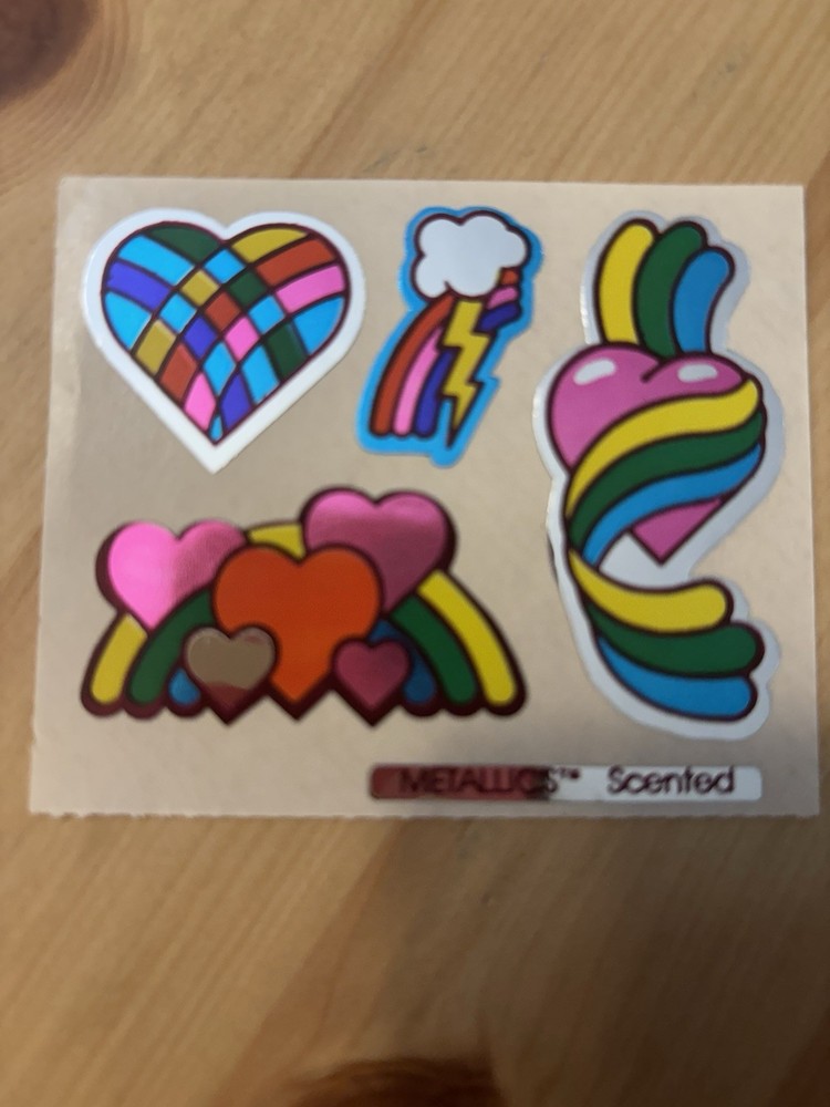 Vintage Metallic Sticker Sheets