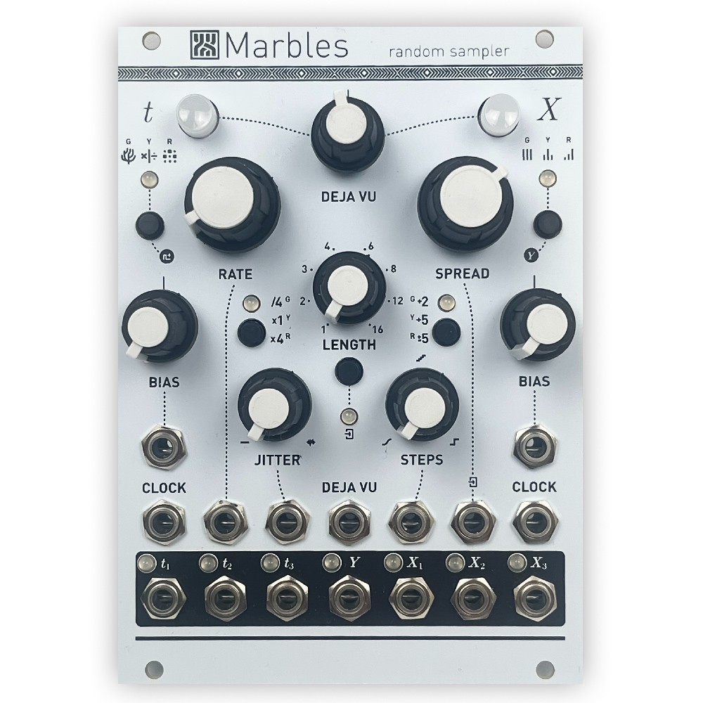 Marbles Eurorack Module - Random Gate/CV Generator Sound Study Modular Mutable