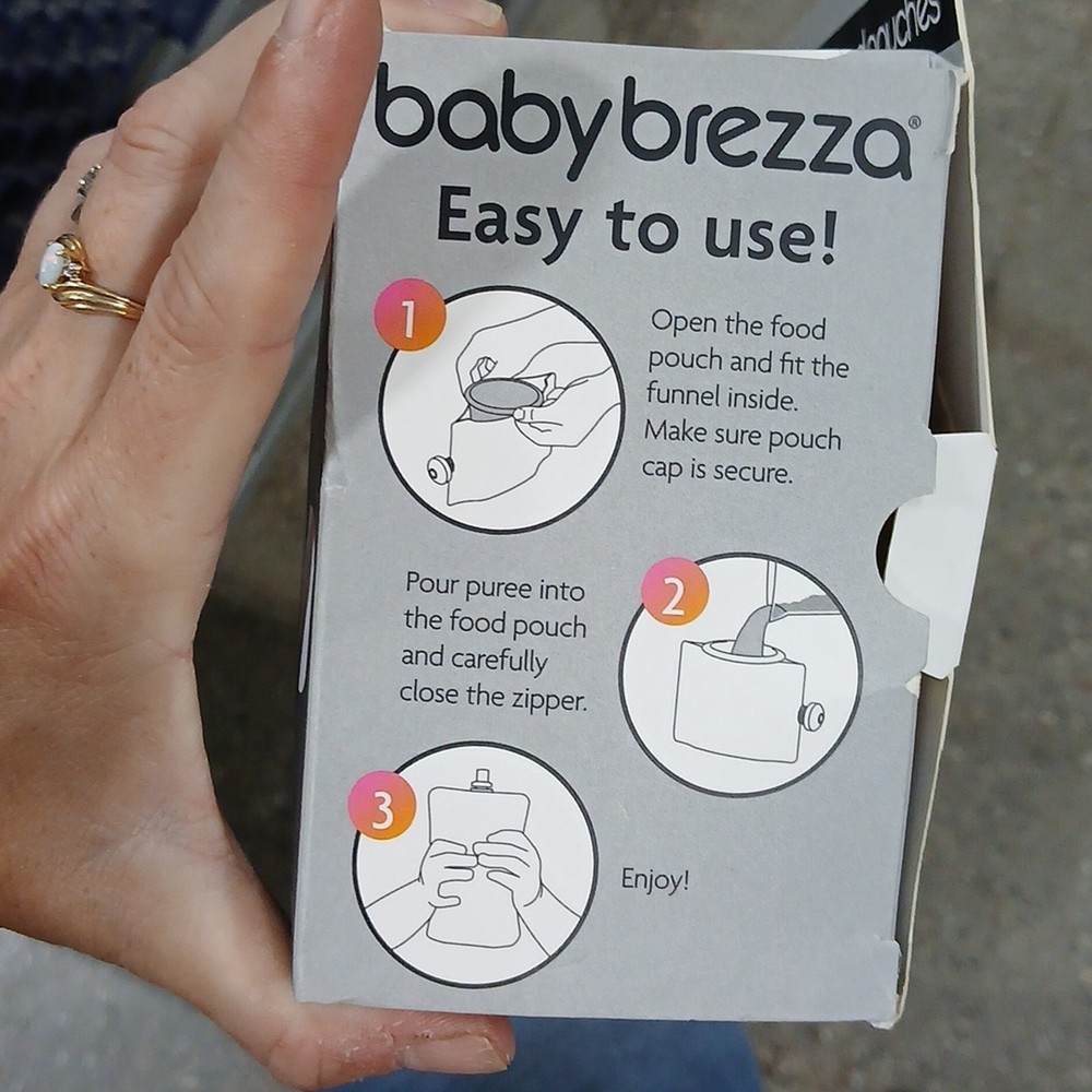 Baby Brezza Reusable Pouches Set