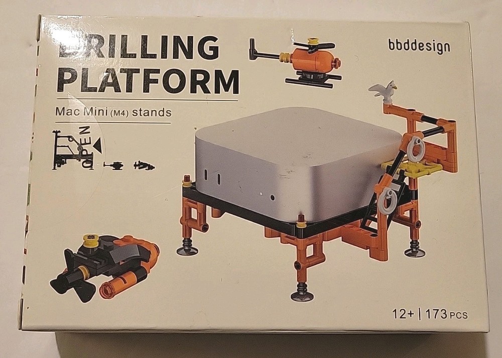 Drilling Platform Theme Desktop Support Holder For Mini Desktop Computer Stand