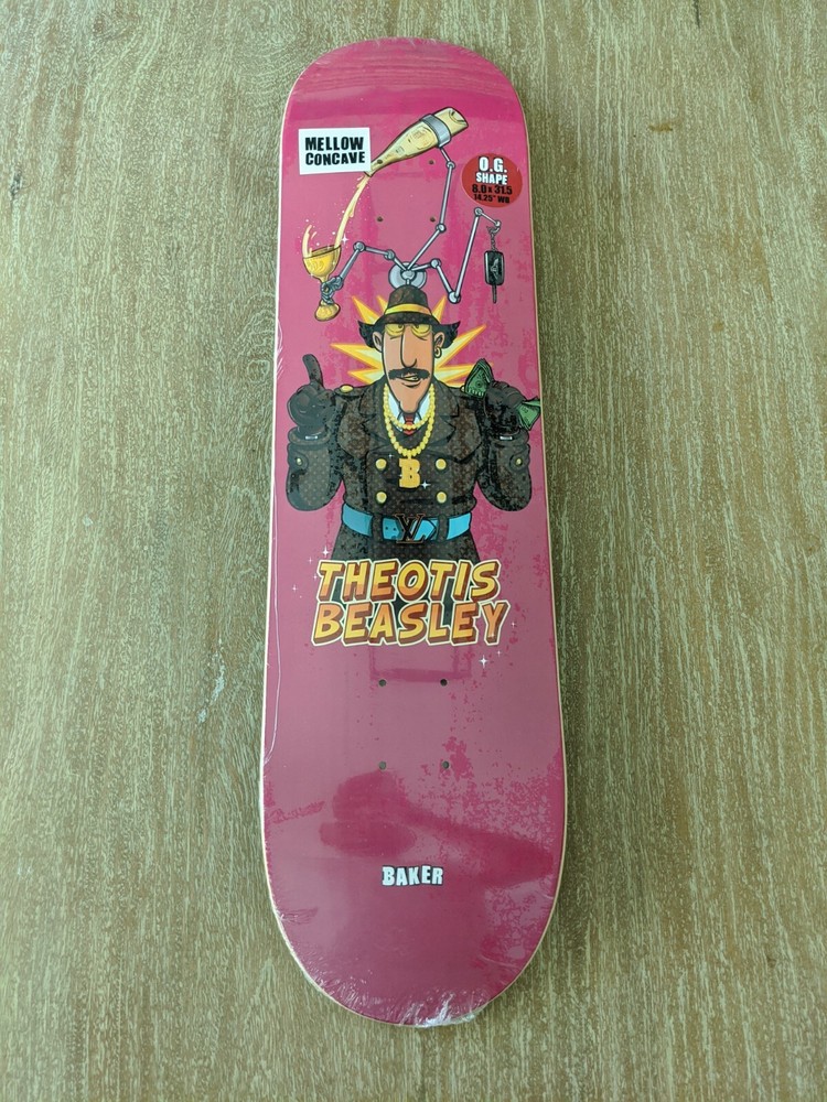 Inspector Gadget Skateboard Deck - Bake - 8.0" *Bubble Wrapped for Shipping*